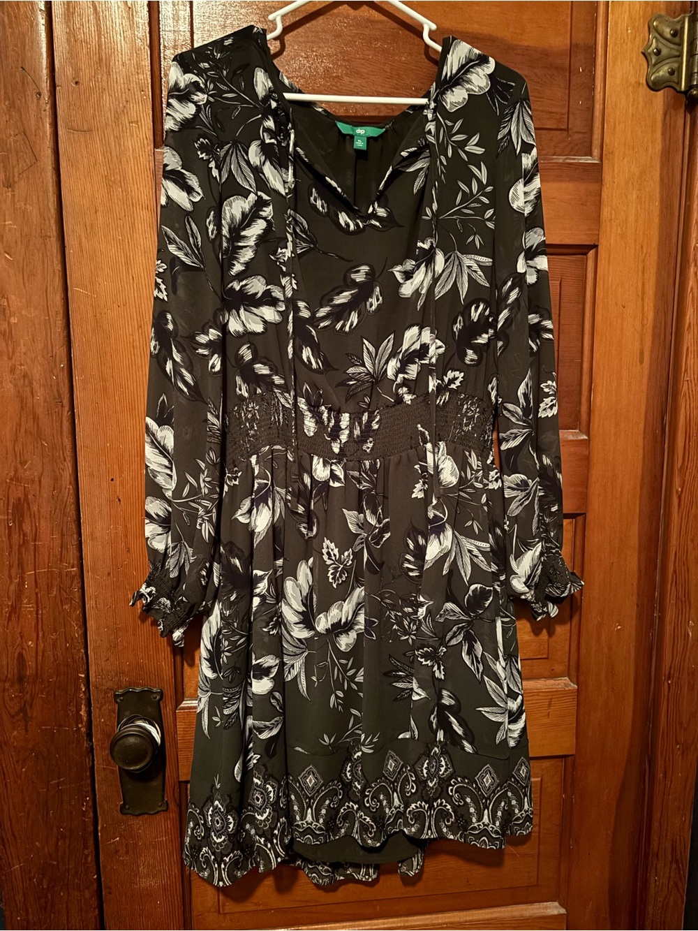 Dip Brand Green Floral Dress